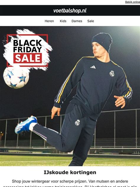 Voetbalshop Black Friday Deals!.